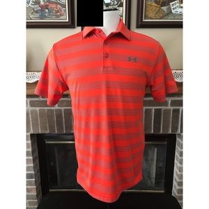 Under Armour Heat Gear Polo Shirt Size SM